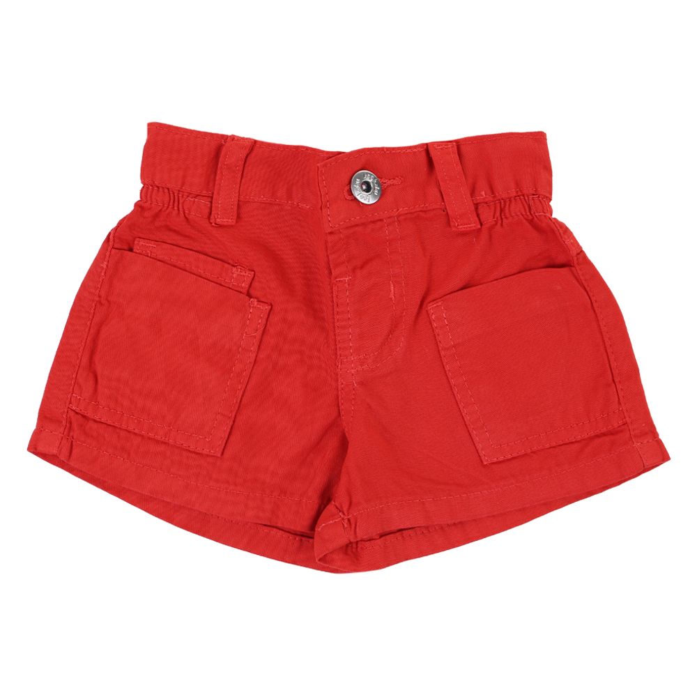 Shorts Infantil Kookabu Em Sarja Com Bolso Cargo