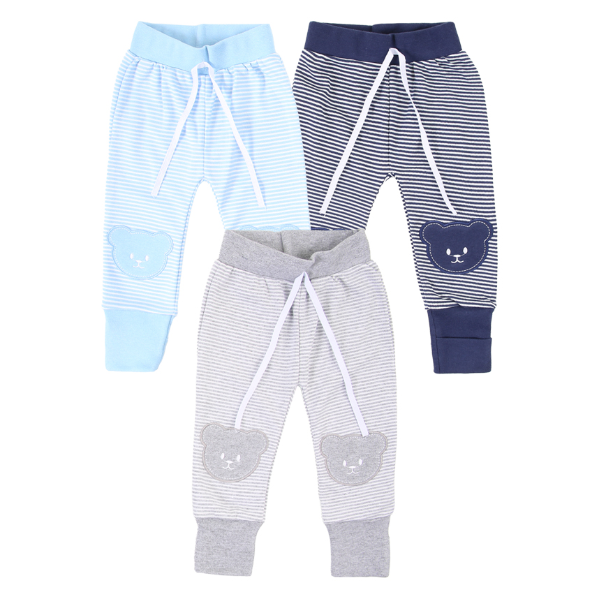 Kit Mijão Vira Pé Baby Bee Bordado Urso - 03 Peças