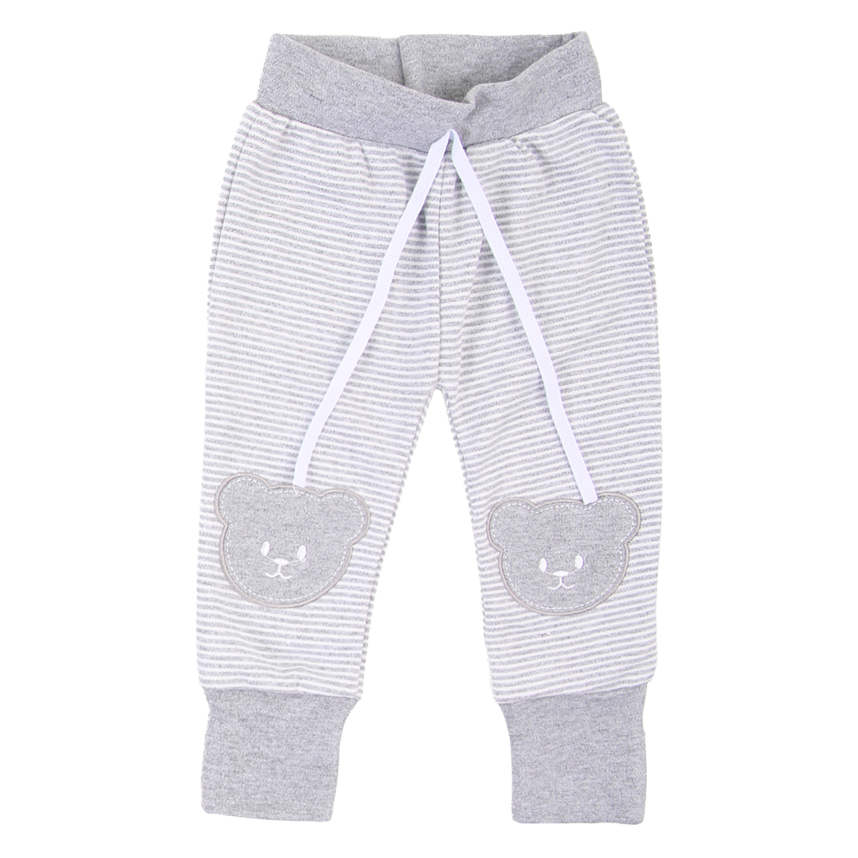 Kit Mijão Vira Pé Baby Bee Bordado Urso - 03 Peças