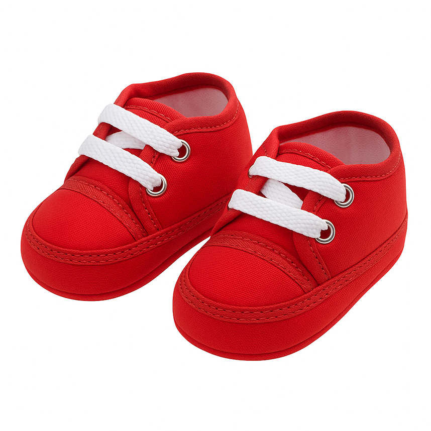 Tênis Bebê Everly Com Cadarço