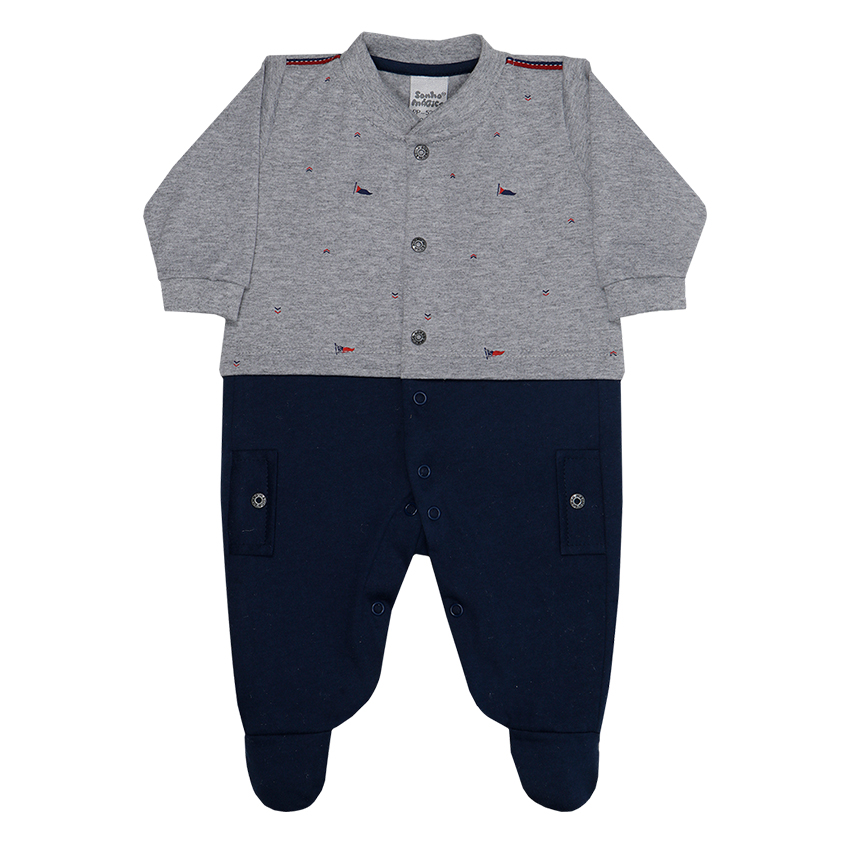 Macacão Longo Sonho Mágico Bandeirinha