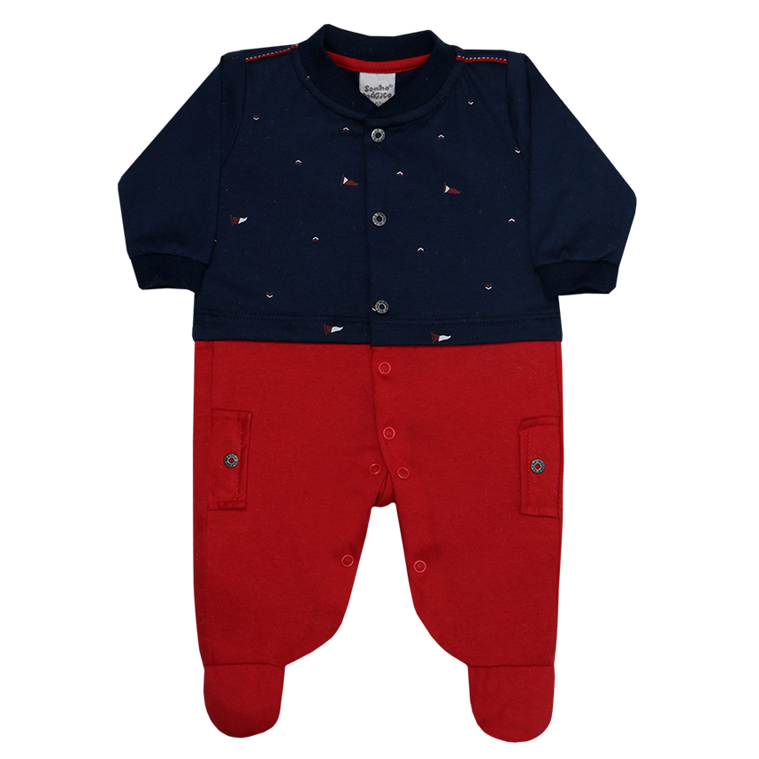 Macacão Longo Sonho Mágico Bandeirinha