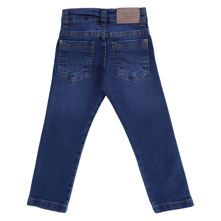 Calça Jeans Infantil Gijo Kids Detalhe Bigode E Puídos