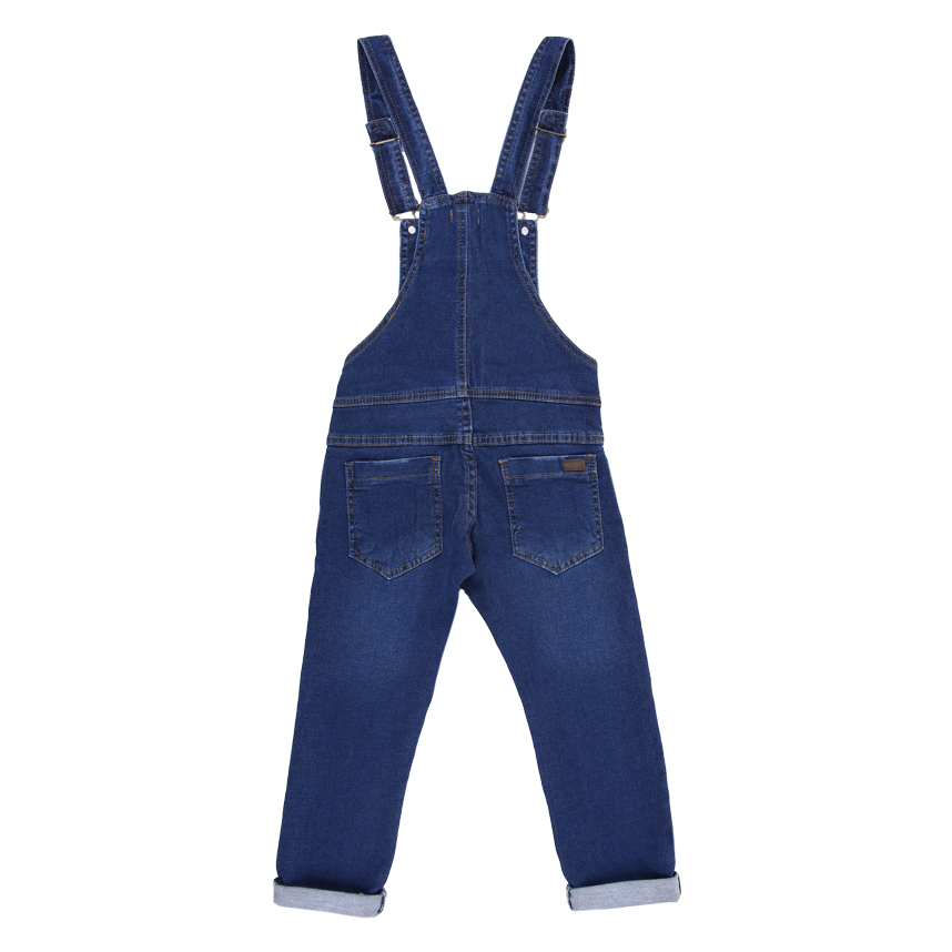 Jardineira Jeans Infantil Gijo Com Bolso Frontal