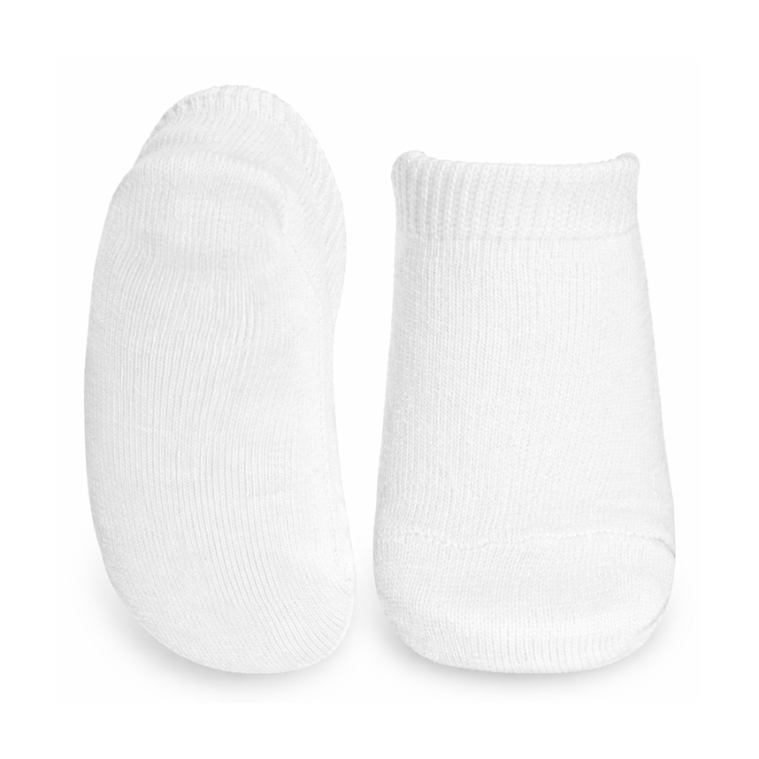 Meia Cano Curto Infantil Brando Lisa Básica