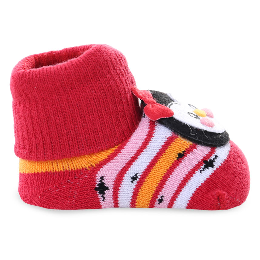 Meia Bebê Winston Com Aplique De Bichinho Meia Bebê Winston Com Aplique De Bichinho