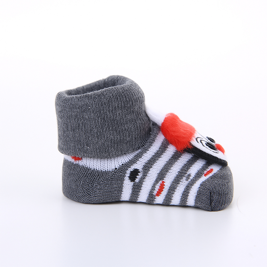 Meia Bebê Winston Com Aplique De Bichinho Meia Bebê Winston Com Aplique De Bichinho