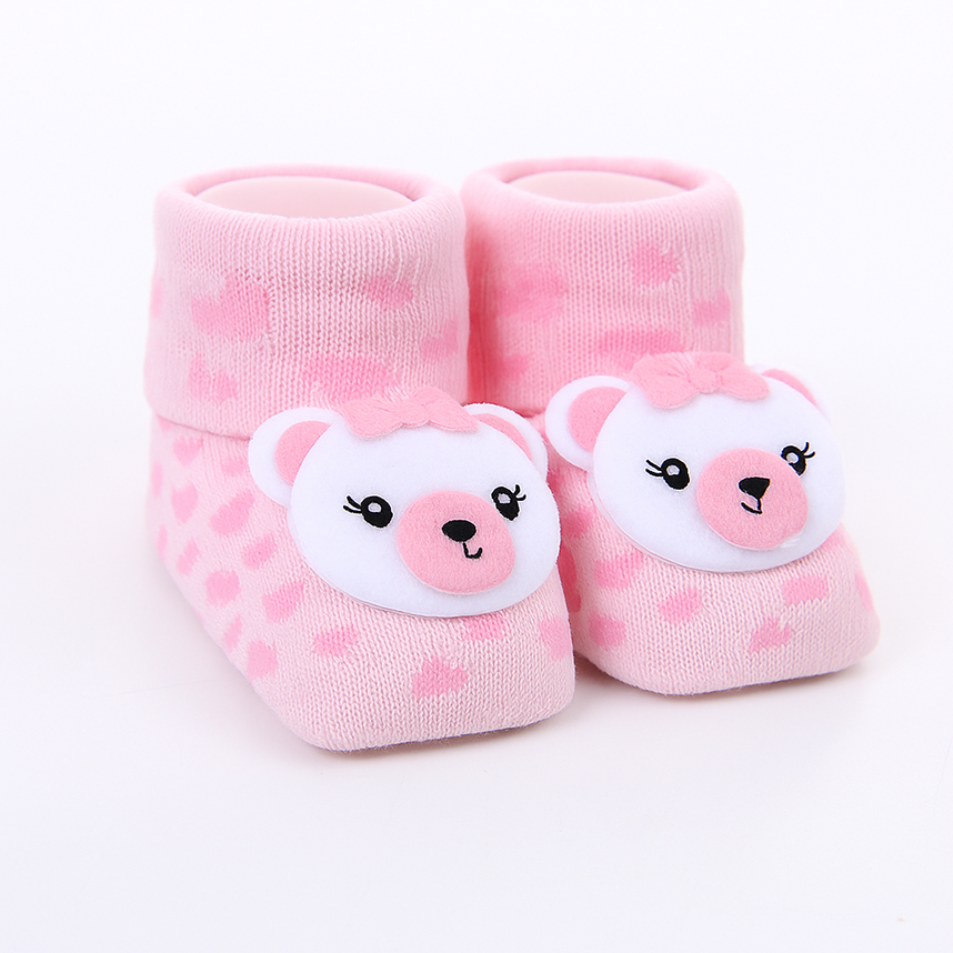 Meia Bebê Winston Com Aplique De Bichinho