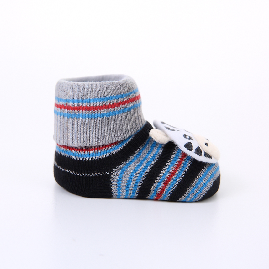 Meia Bebê Winston Com Aplique De Bichinho Meia Bebê Winston Com Aplique De Bichinho