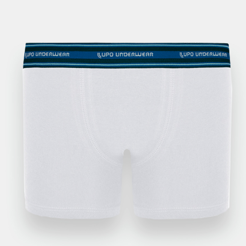 Cueca Infantil Lupo Boxer Algodão Com Elastano