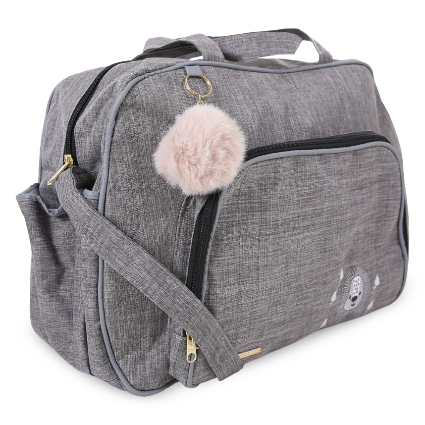 Kit Bolsa Espera Feliz Baby Garden Leão - 3 Peças Kit Bolsa Espera Feliz Baby Garden Leão - 3 Peças