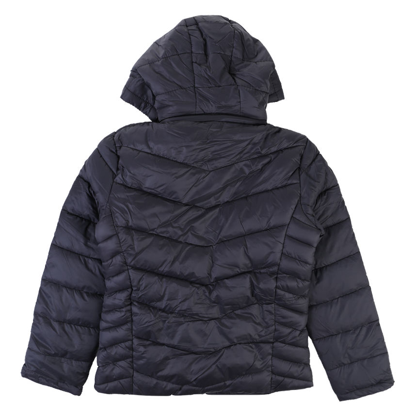 Jaqueta Juvenil Blue Bay Puffer Forrada Com Pelo