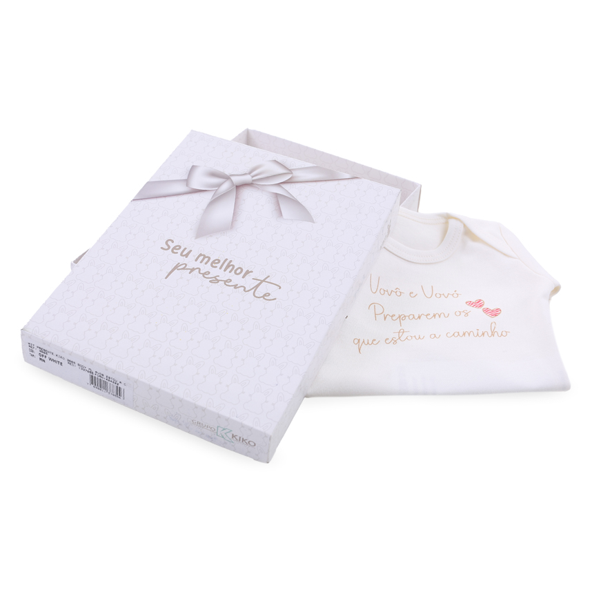 Kit Revelação De Gravidez Kiko Vovô e Vovó Preparem o Coração Kit Revelação De Gravidez Kiko Vovô e Vovó Preparem o Coração