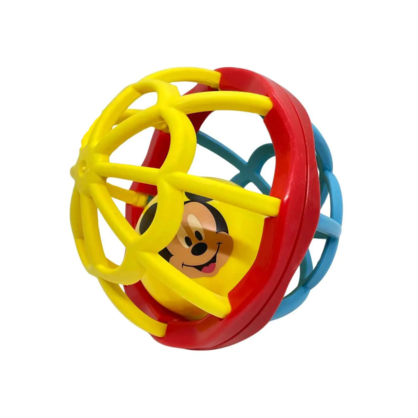 Chocalho Infantil Yes Toys Bola Mickey Colorido Chocalho Infantil Yes Toys Bola Mickey Colorido
