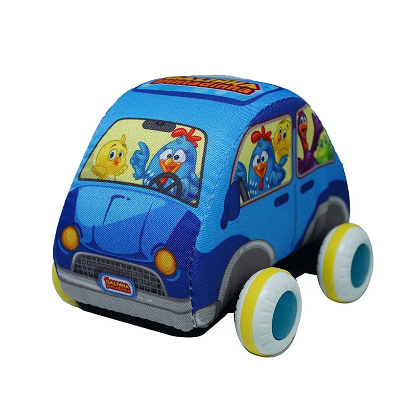 Carrinho Yes Toys Macio Com Fricção Galinha Pintadinha Carrinho Yes Toys Macio Com Fricção Galinha Pintadinha