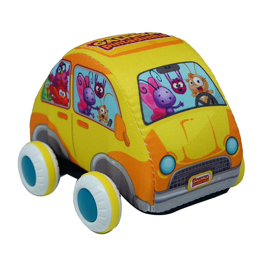 Carrinho Yes Toys Macio Com Fricção Galinha Pintadinha Carrinho Yes Toys Macio Com Fricção Galinha Pintadinha