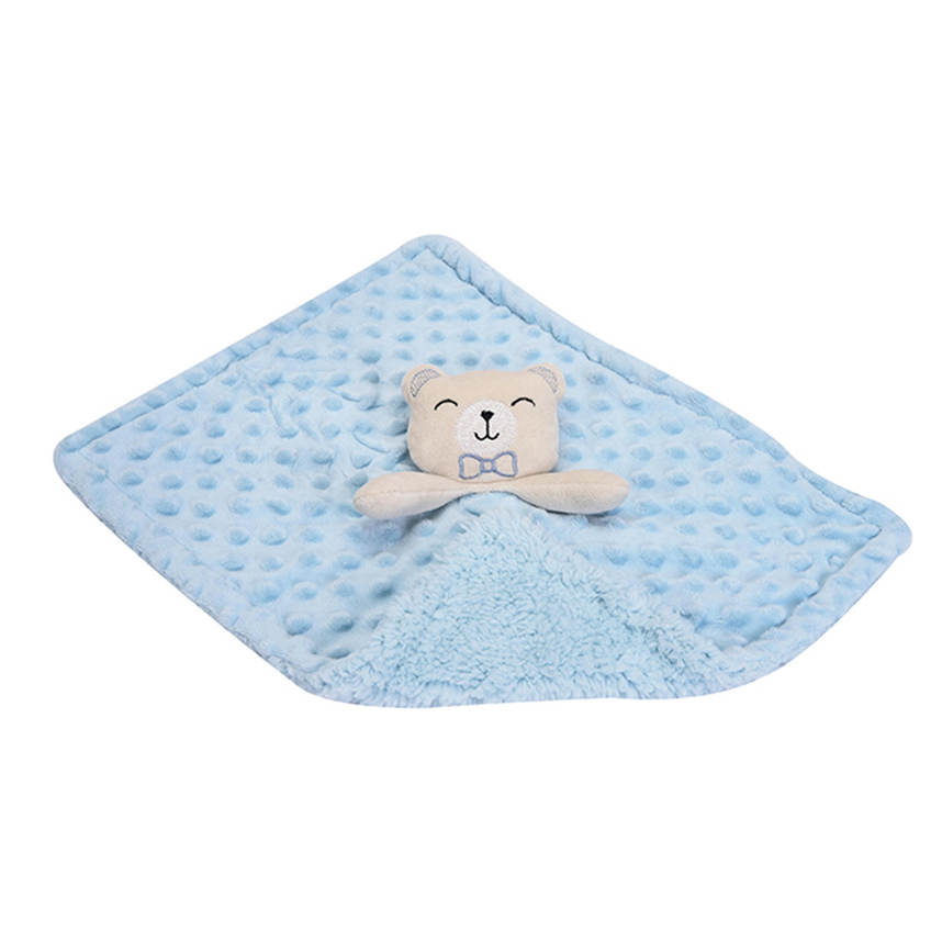 Naninha Carinhas Microfibra Bubble Com Sherpa Urso