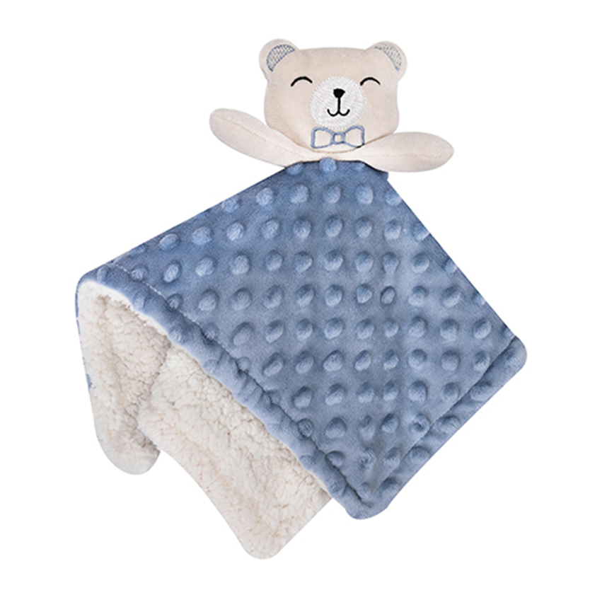 Naninha Carinhas Microfibra Bubble Com Sherpa Urso