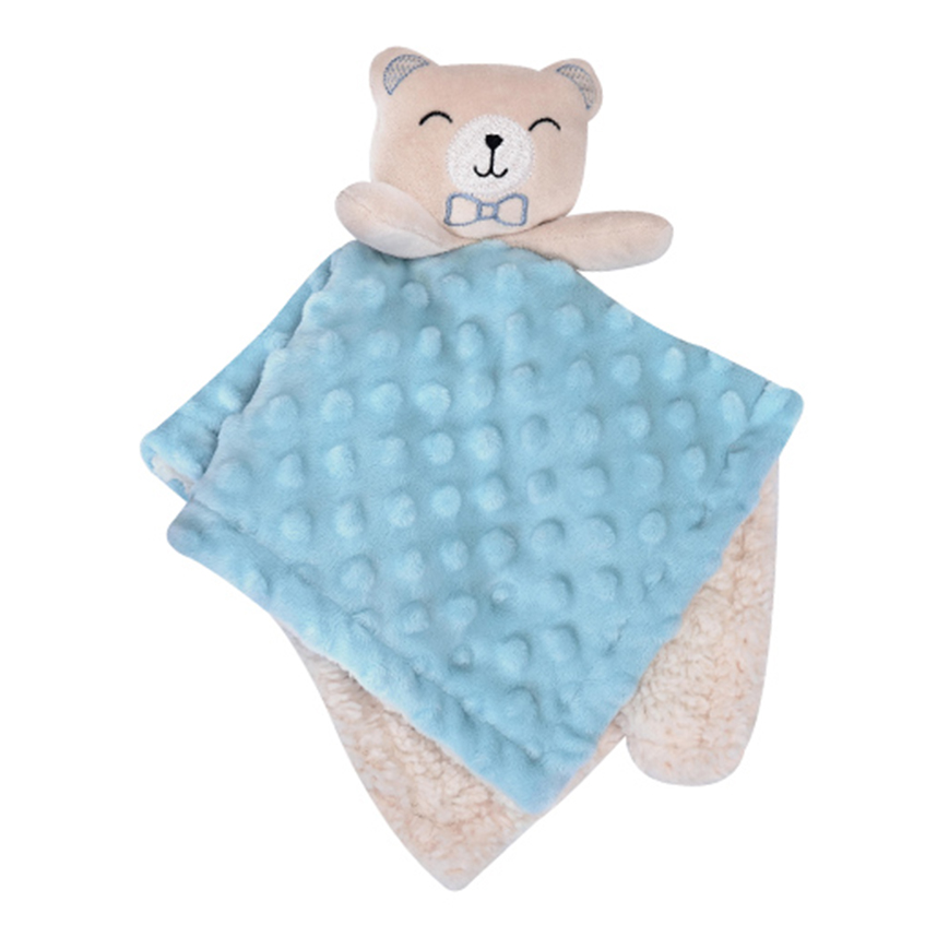 Naninha Carinhas Microfibra Bubble Com Sherpa Urso