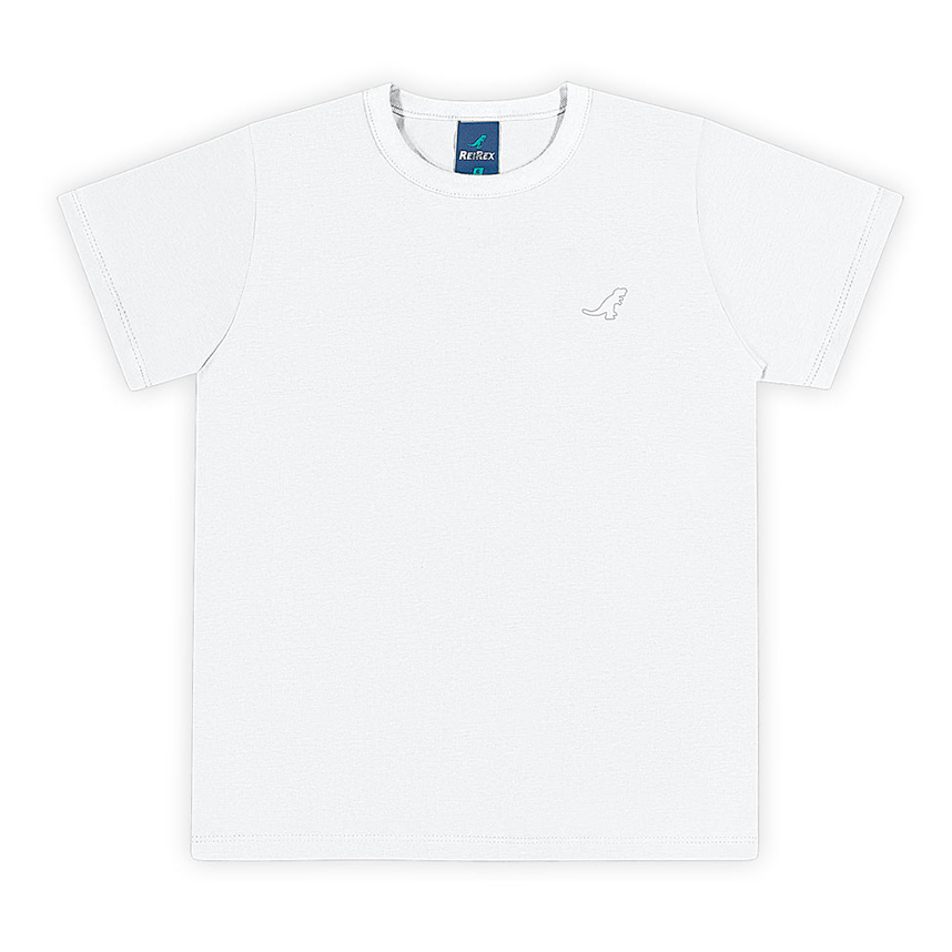 Camiseta Infantil Reirex Meia Malha Básica