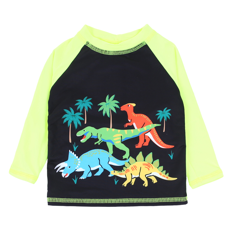 Conjunto Bebê Everly Praia Estampa Dinossauro UV 50+