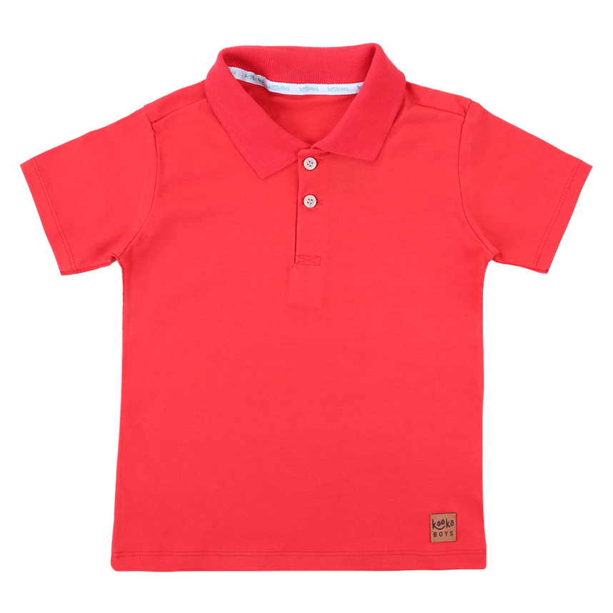 Camiseta Infantil Kookabu Polo Meia Malha Básica