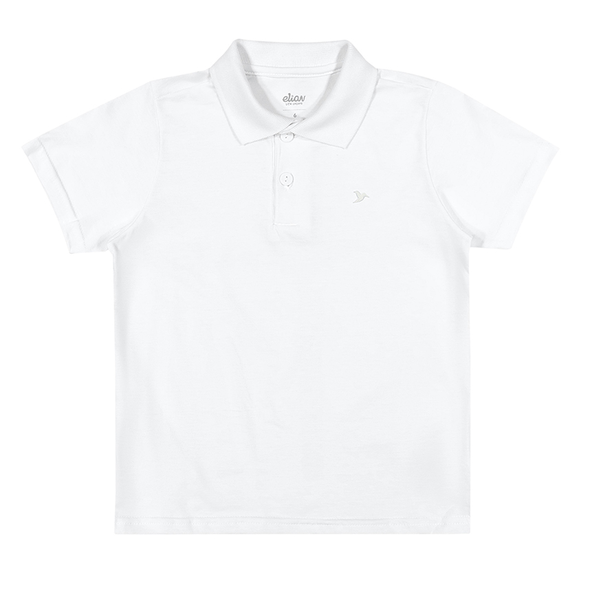 Camiseta Bebê Elian Meia Malha Polo Básica