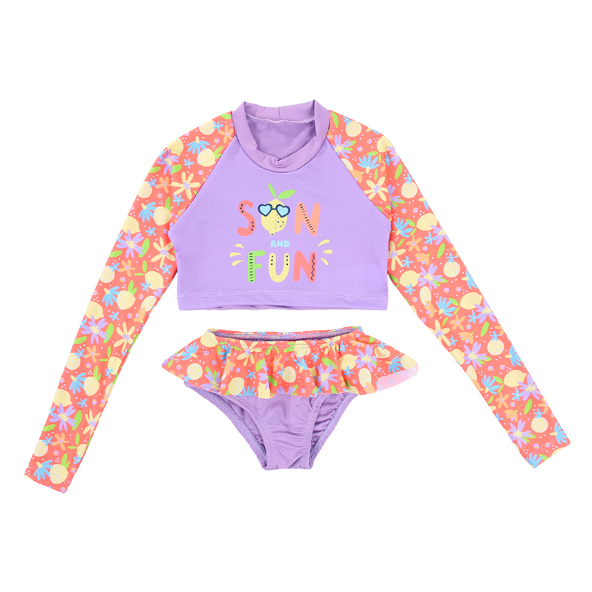 Conjunto Infantil Dodarô Praia Estampa Limão