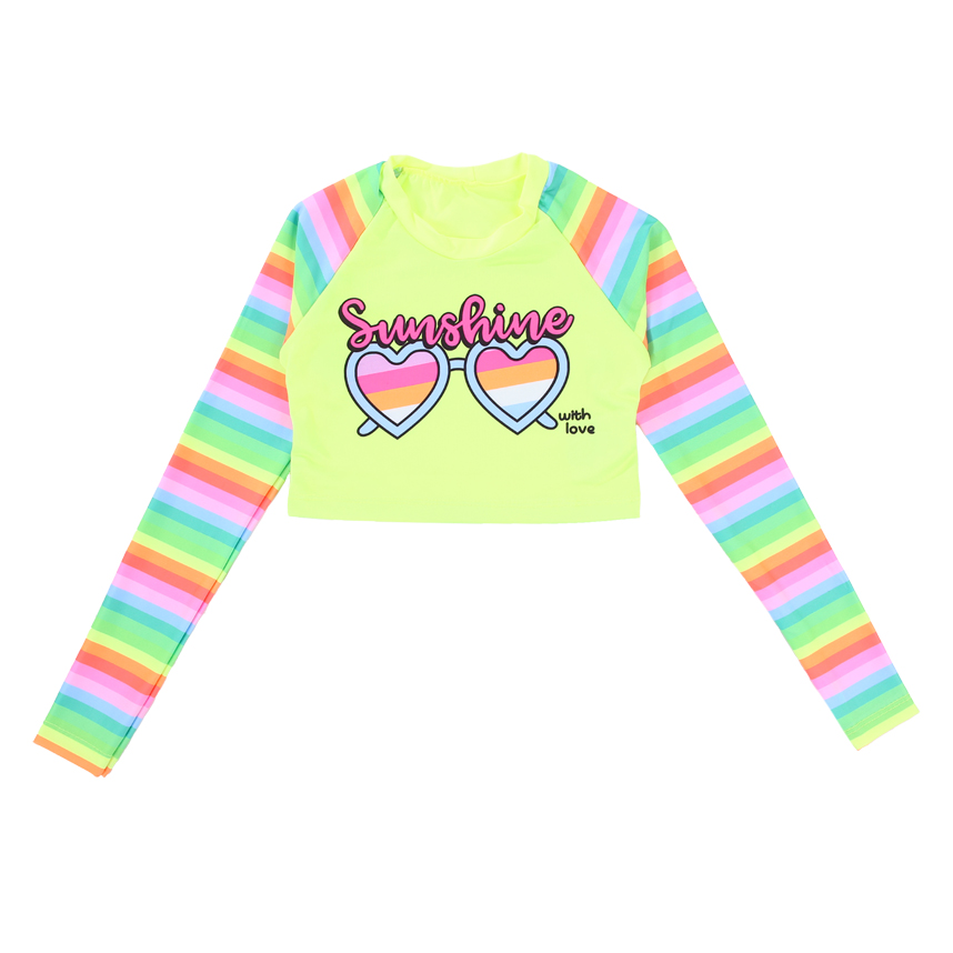 Conjunto Infantil Dodarô Praia Estampa Sunshine