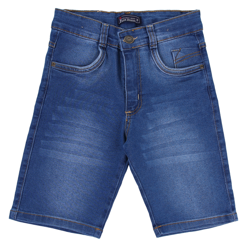 Bermuda Jeans Juvenil Faos Tradicional