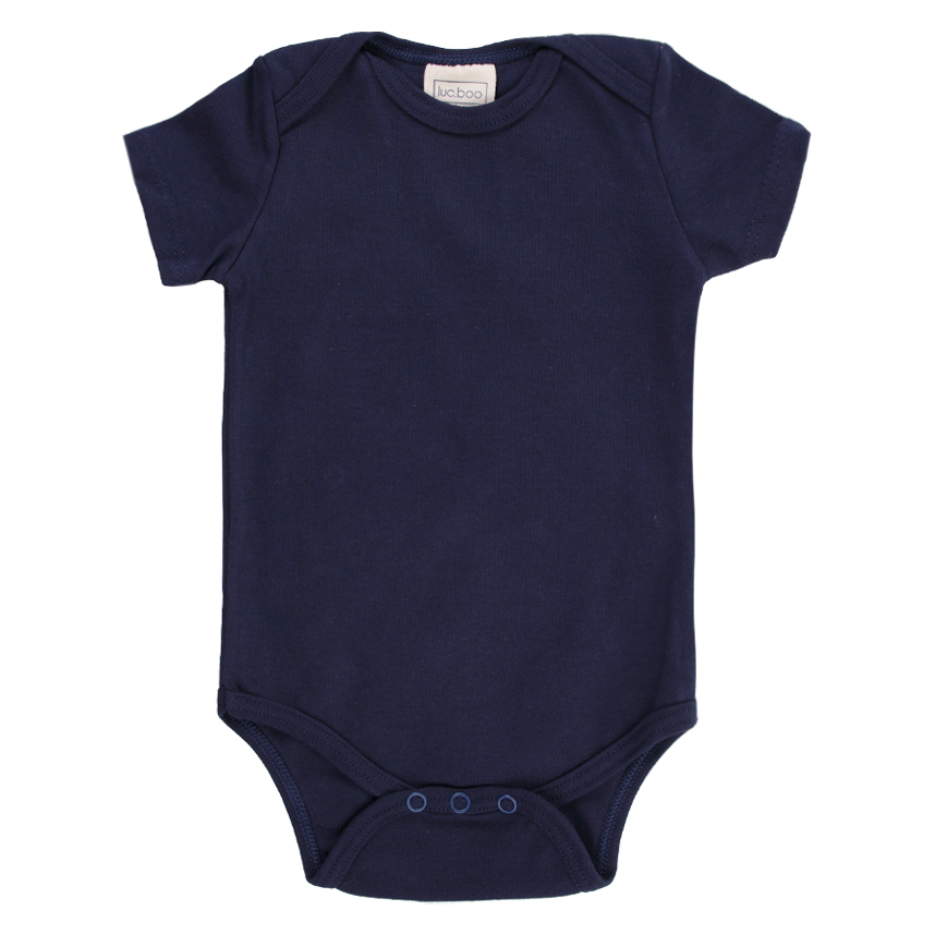 Conjunto Bebê Luc.Boo Body Suedine Com Jardineira Listrada