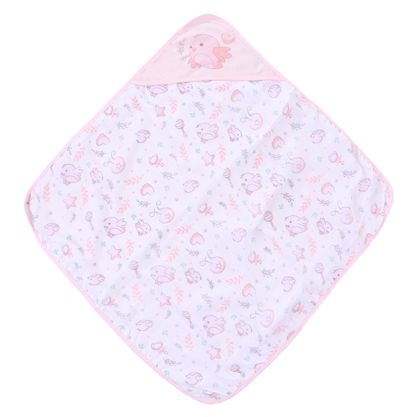 Toalha Com Capuz Parapipi Plush Com Forro Estampado Toalha Com Capuz Parapipi Plush Com Forro Estampado