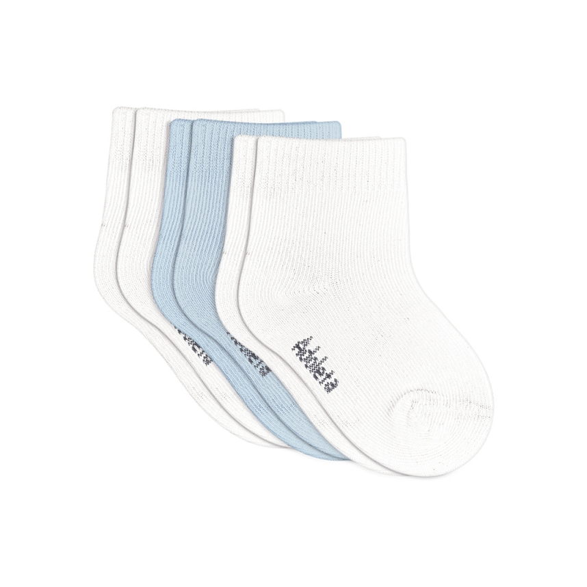 Kit Meia Bebê Adoleta Lisa 6 A 12 Meses - 3 Pares