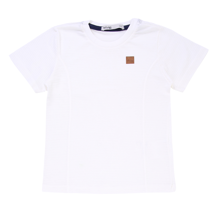 Conjunto Juvenil Ioluig! Camiseta E Bermuda Sarja Listrada