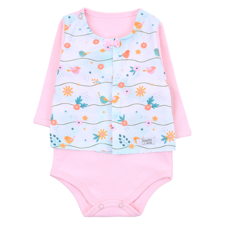 Pagão Bonettinhos Body Manga Longa E Mijão Com Pé Pagão Bonettinhos Body Manga Longa E Mijão Com Pé