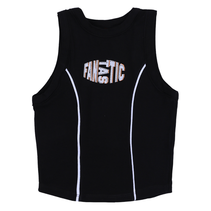 Blusa Juvenil Based Cobre Cós Cavada Cotton Estampa Glitter