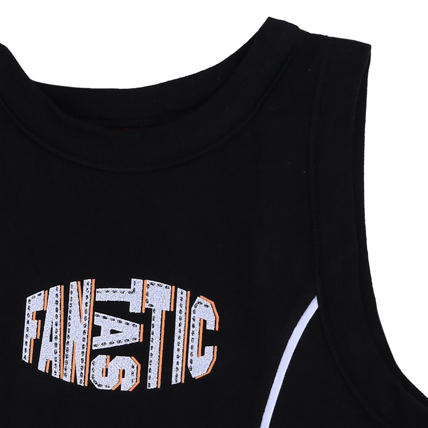 Blusa Juvenil Based Cobre Cós Cavada Cotton Estampa Glitter Blusa Juvenil Based Cobre Cós Cavada Cotton Estampa Glitter