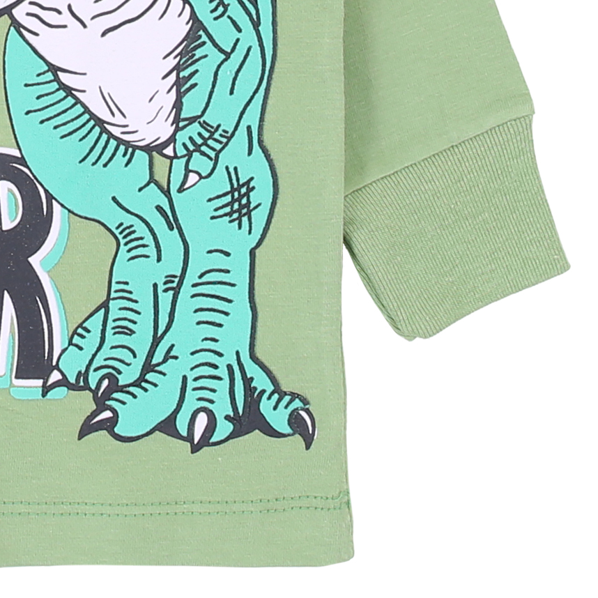 Camiseta Manga Longa Infantil Gijo Kids Meia Malha Estampada