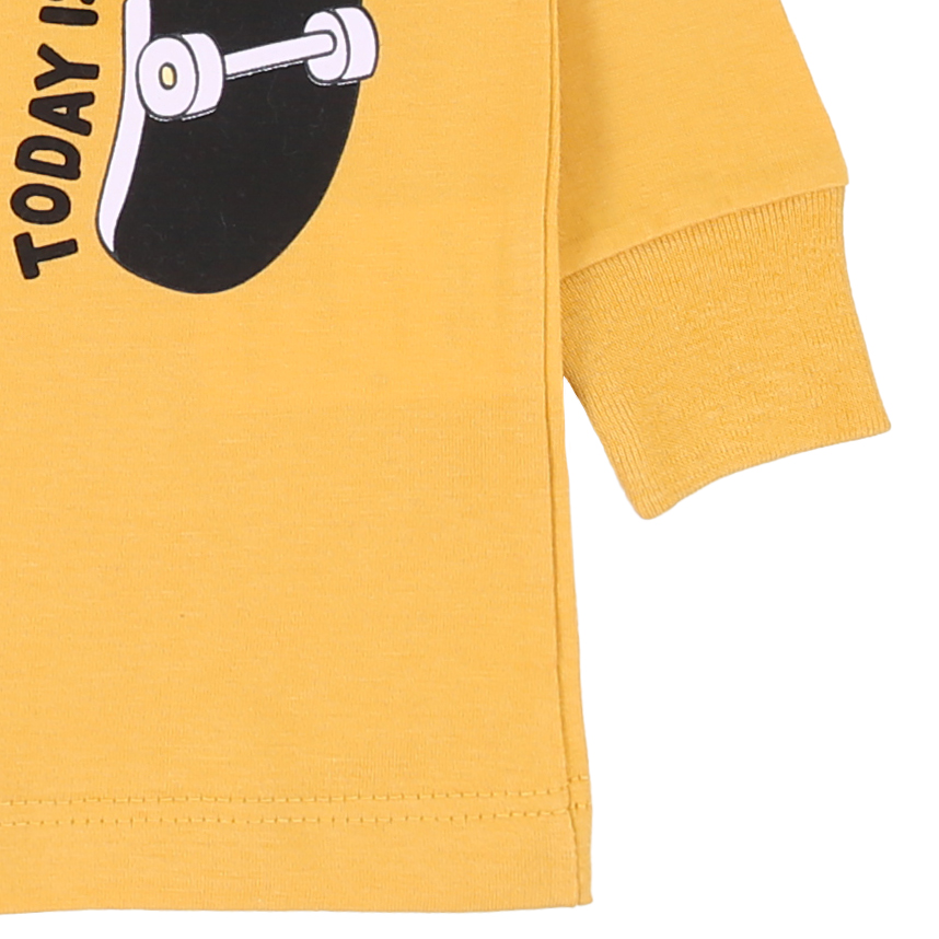 Camiseta Manga Longa Infantil Gijo Kids Meia Malha Estampada