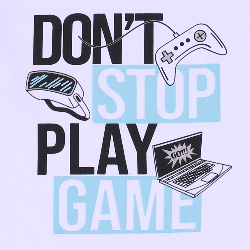 Camiseta Manga Longa Infantil Gijo Meia Malha Estampada