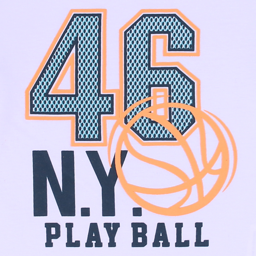 Camiseta Manga Longa Infantil Gijo Meia Malha Estampada