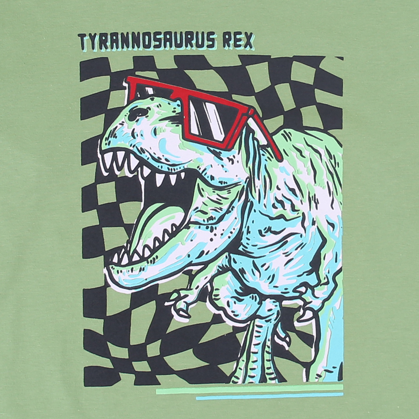 Camiseta Manga Longa Infantil Gijo Meia Malha Estampada