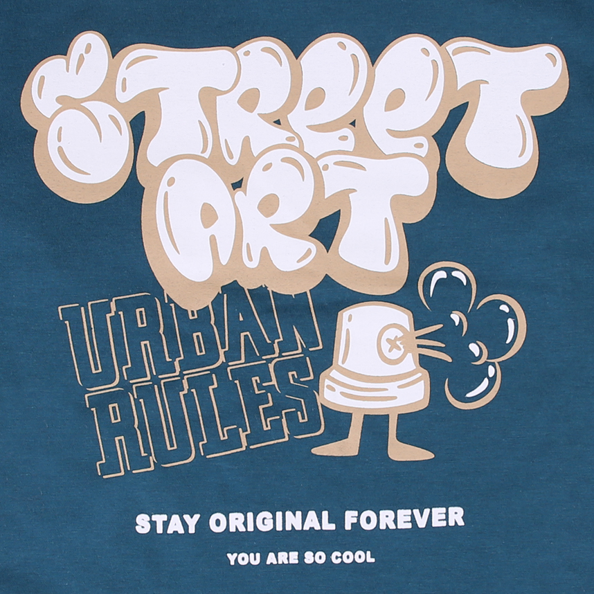 Camiseta Manga Longa Infantil Gijo Meia Malha Estampada