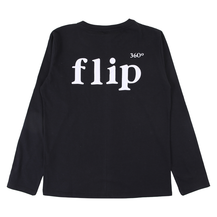 Camiseta Manga Longa Juvenil Okyside Meia Malha Estampada