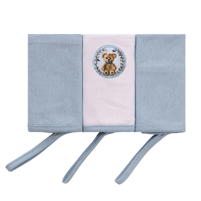 Toalha De Boca Incomfral Bublim Estampa Urso - 03 Peças