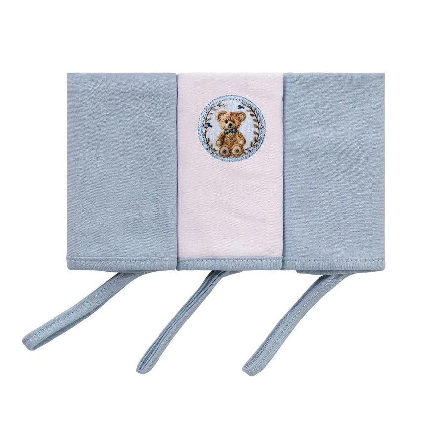 Toalha De Boca Incomfral Bublim Estampa Urso - 03 Peças