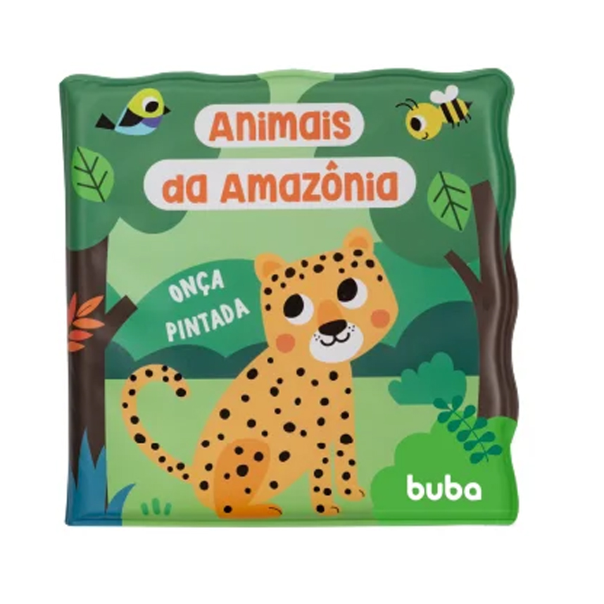 Livro De Banho Buba Animais da Amazônia