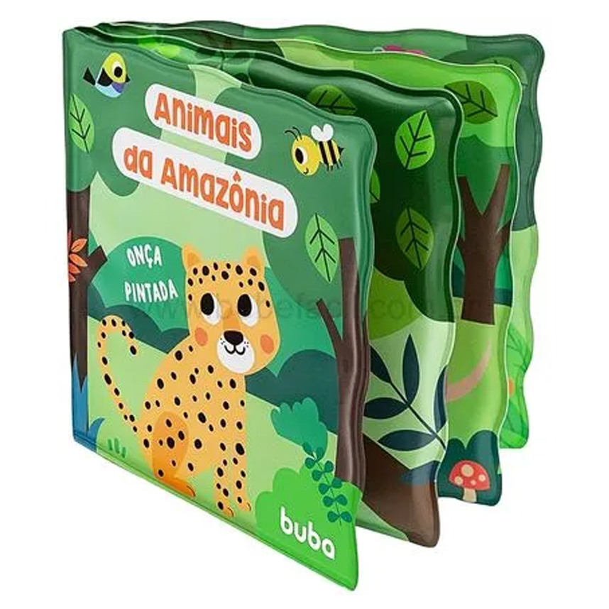Livro De Banho Buba Animais da Amazônia