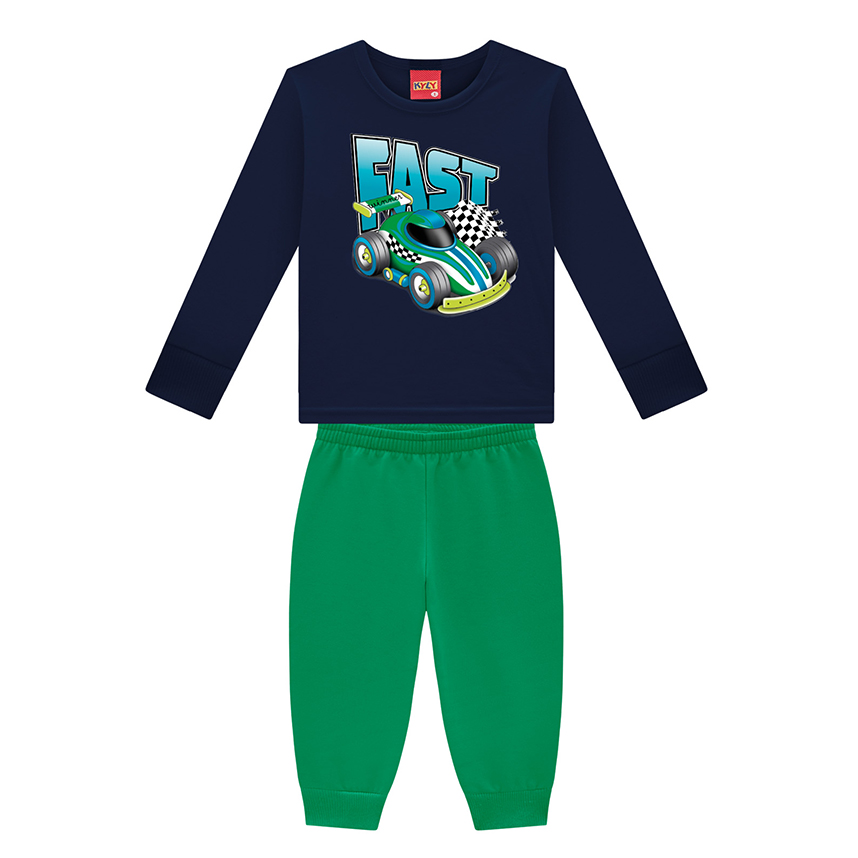 Conjunto Masculino Kyly em Moletom Peluciado Conjunto Masculino Kyly em Moletom Peluciado