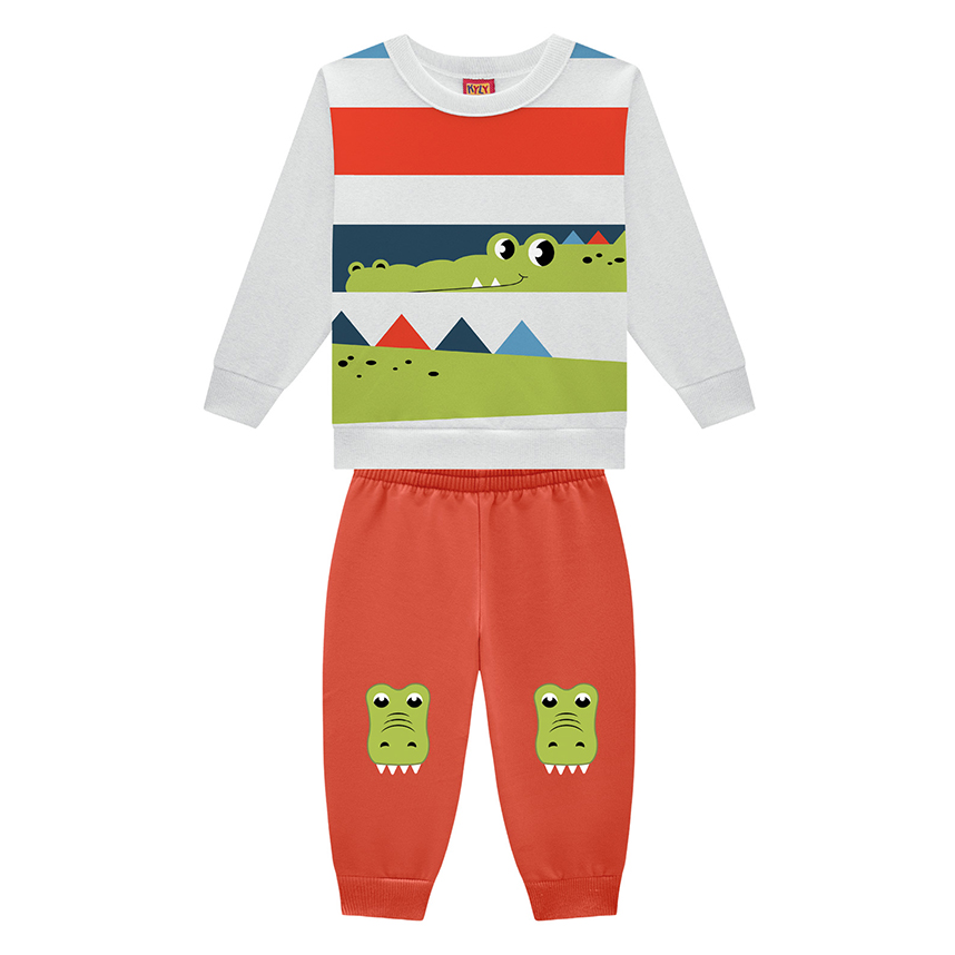 Conjunto Masculino Kyly em Moletom Peluciado Conjunto Masculino Kyly em Moletom Peluciado